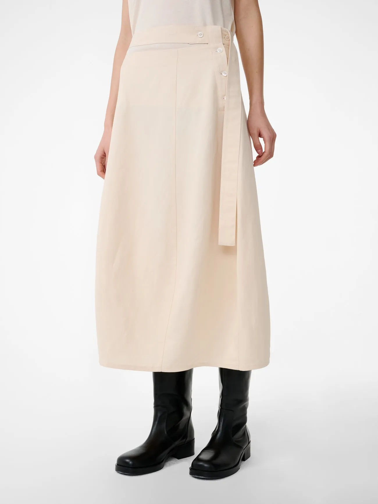 Orcha Skirt in Canvas sold by Studio Nicholson product image thumbnail 4