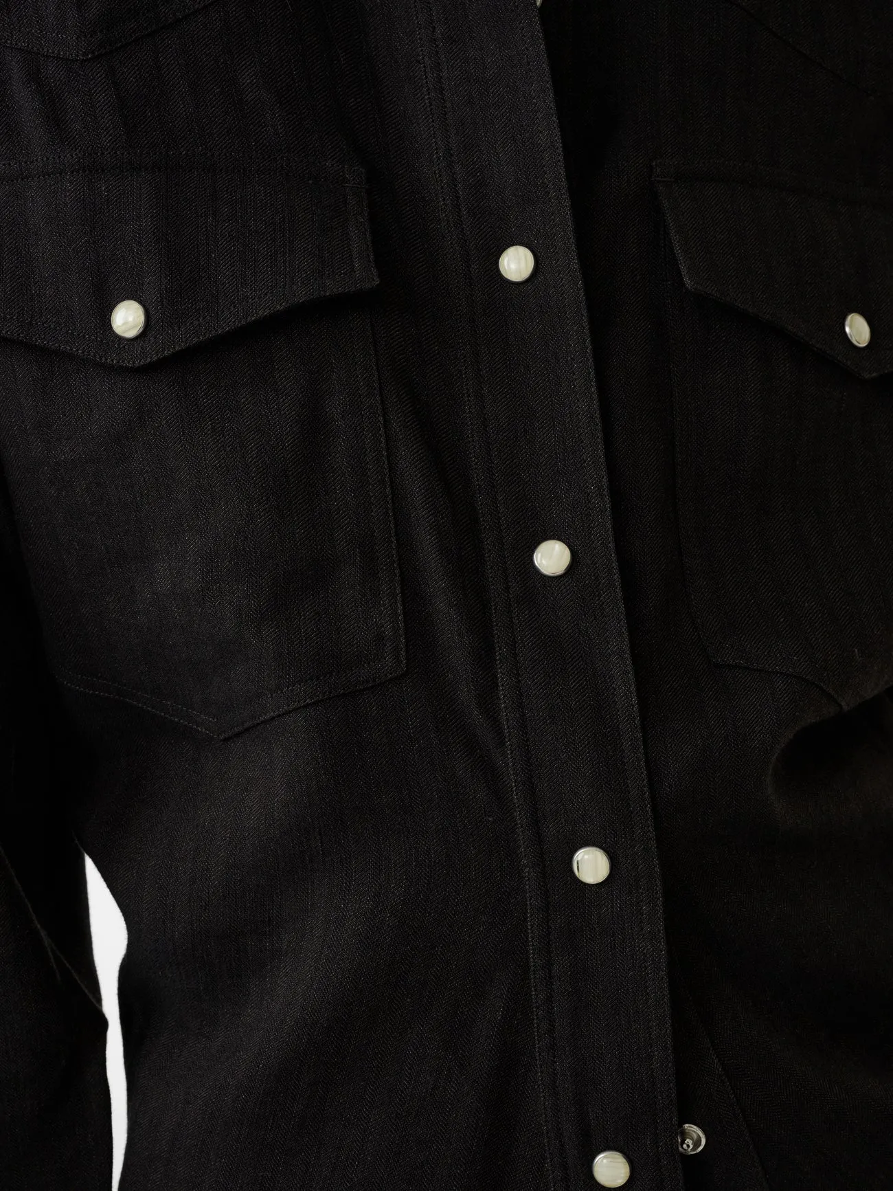 Krauss Shirt in Espresso sold by Studio Nicholson product image thumbnail 5