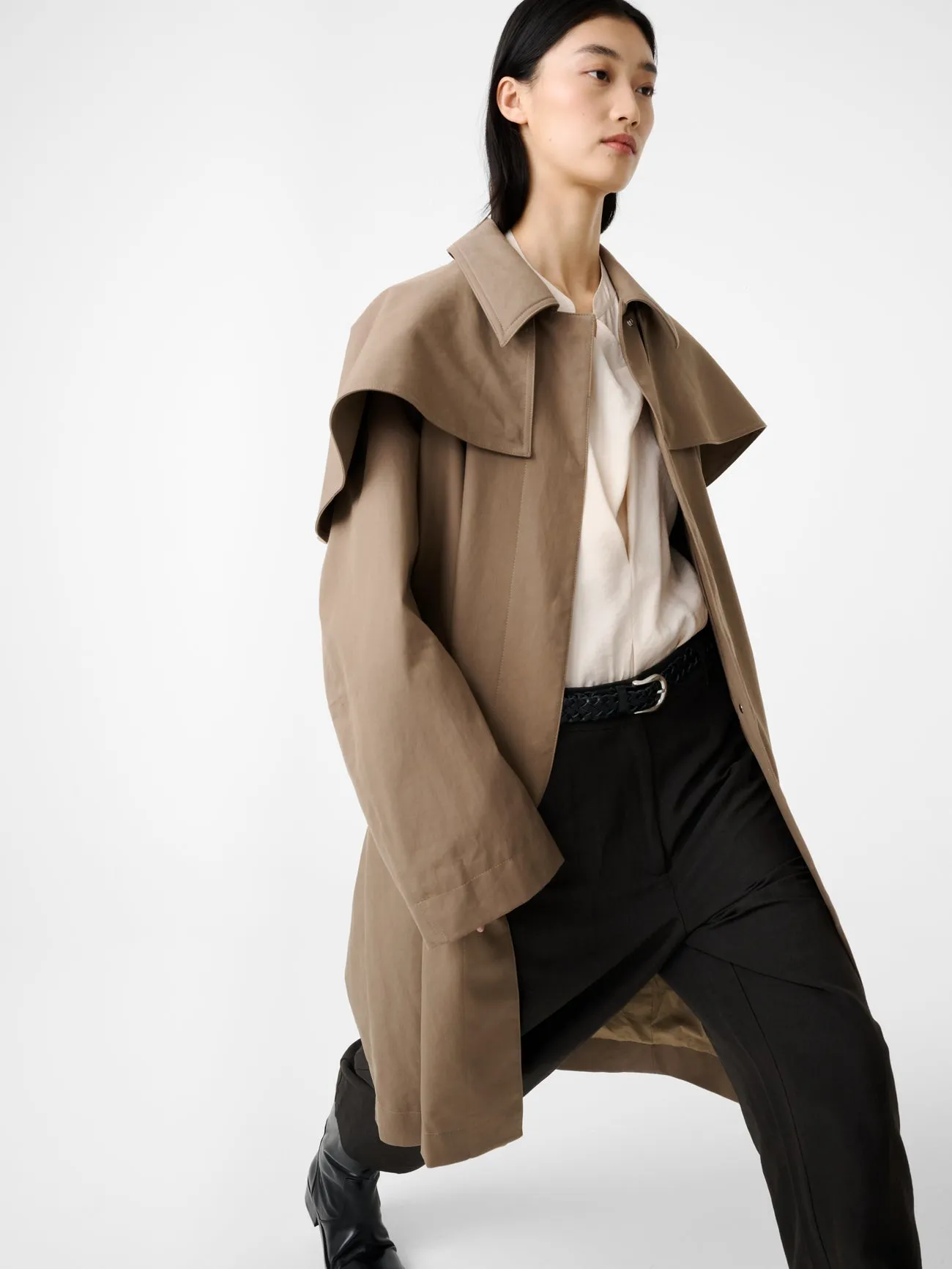 Haver Coat in Birch sold by Studio Nicholson product image thumbnail 4