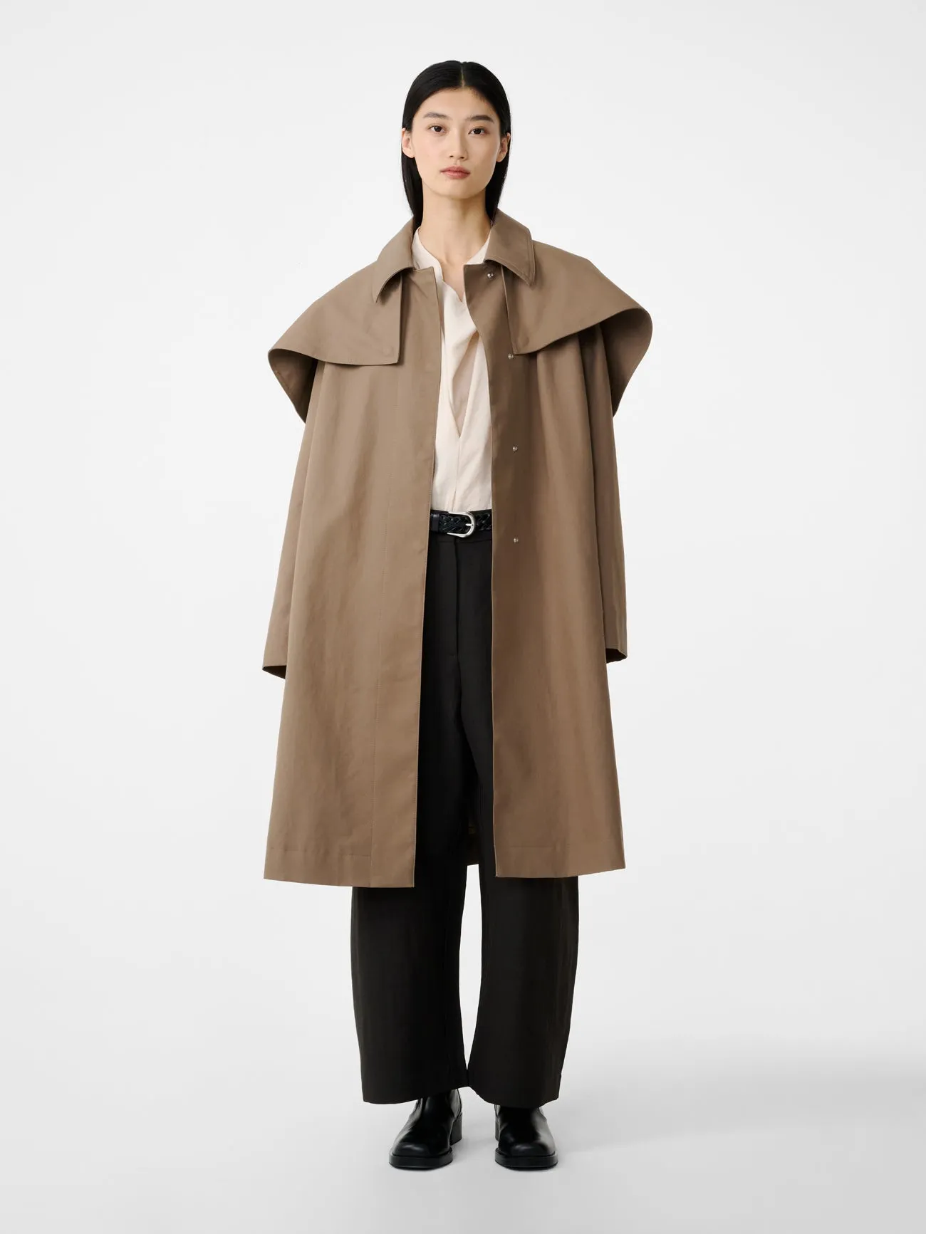Haver Coat in Birch sold by Studio Nicholson product image thumbnail 2