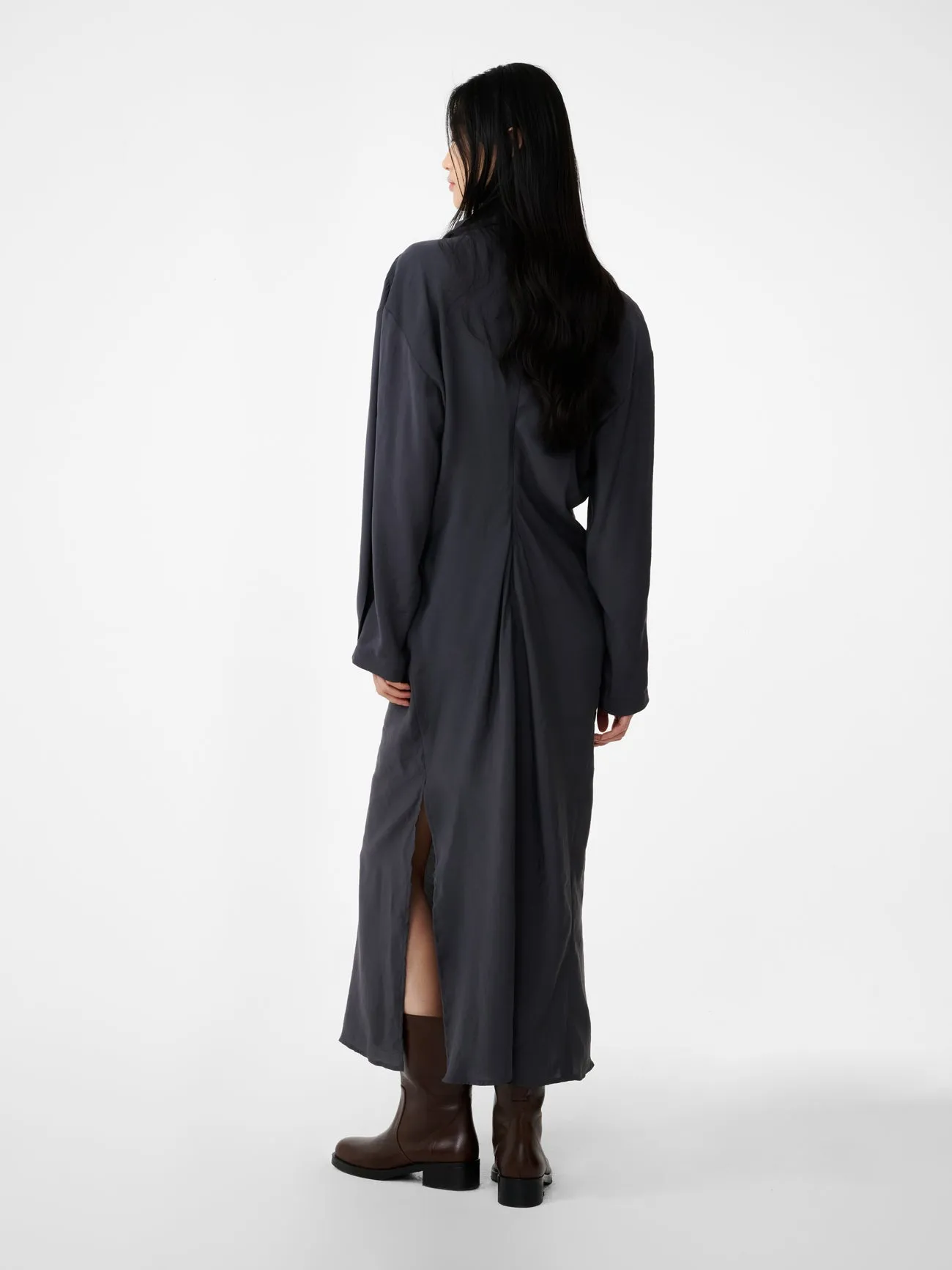 Haria Dress in Coal sold by Studio Nicholson product image thumbnail 3