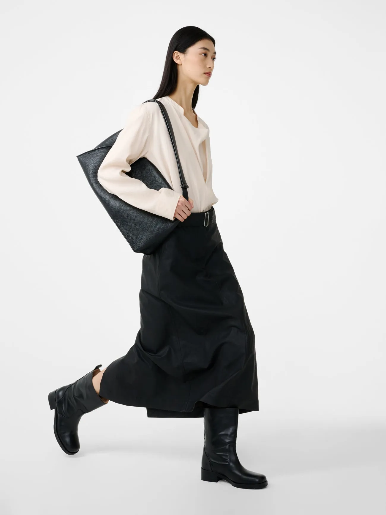 Grasse Skirt in Coal sold by Studio Nicholson product image thumbnail 2