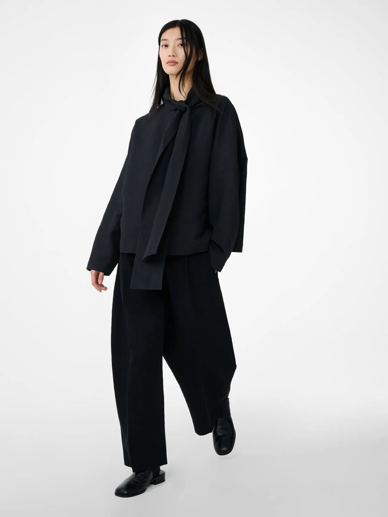 Colt Top in Black Grape sold by Studio Nicholson product image thumbnail 3