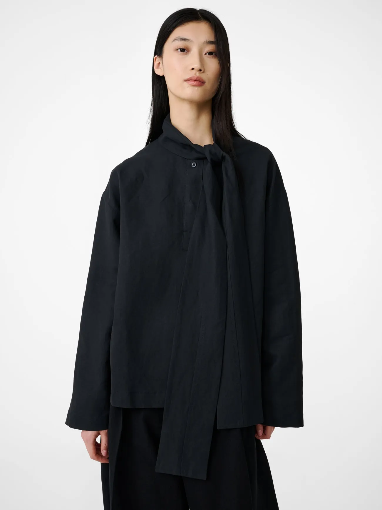 Colt Top in Black Grape sold by Studio Nicholson product image thumbnail 2