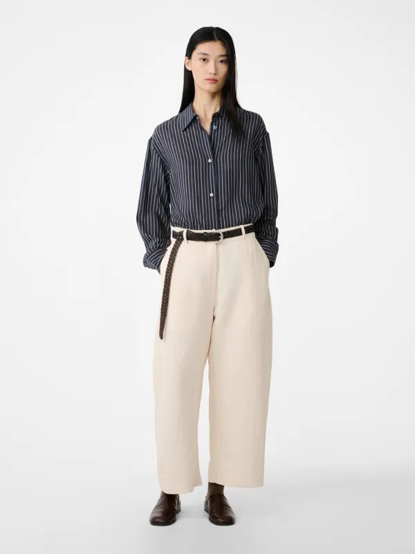 Chalco Linen Pant in Canvas sold by Studio Nicholson