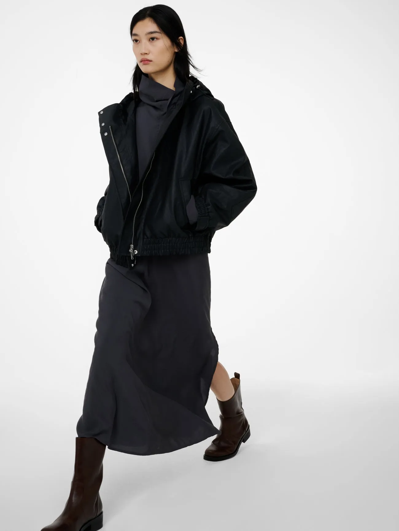 Cabot Jacket in Coal sold by Studio Nicholson product image thumbnail 3