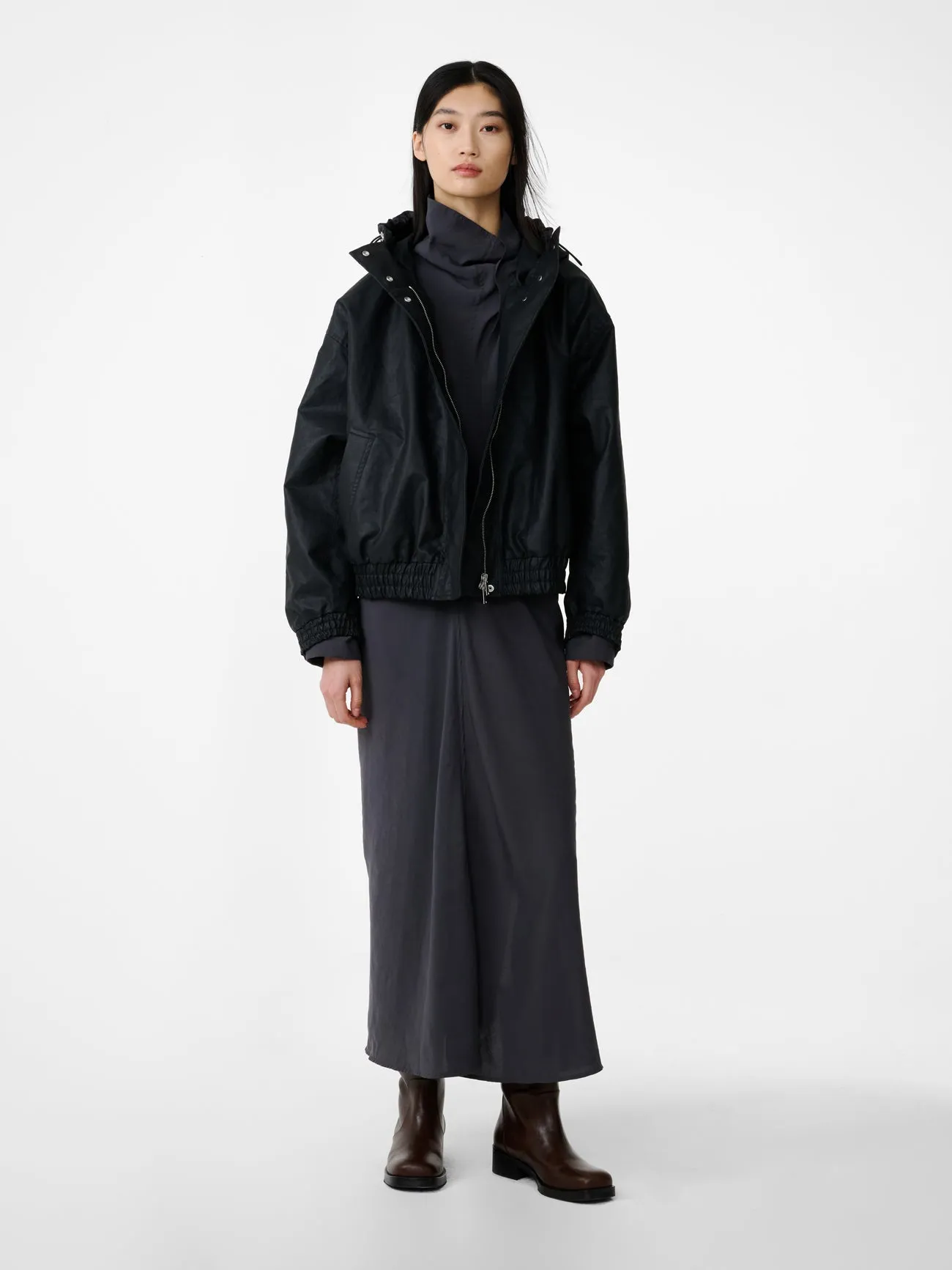 Cabot Jacket in Coal sold by Studio Nicholson product image thumbnail 4