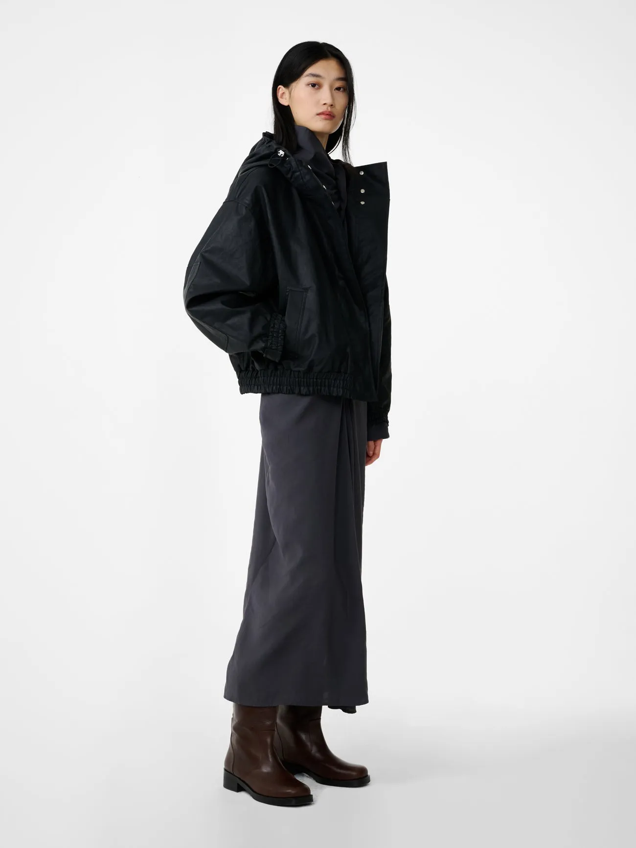 Cabot Jacket in Coal sold by Studio Nicholson product image thumbnail 2