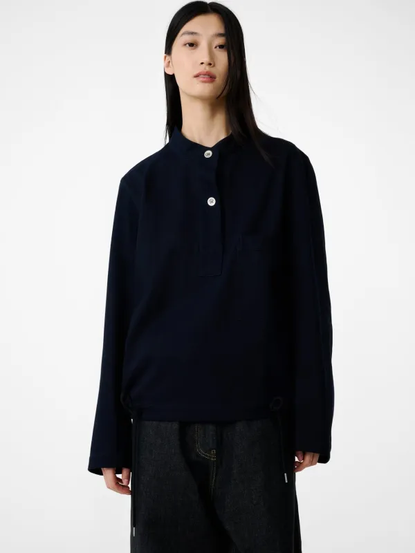 Baye Shirt in Indigo made by Studio Nicholson