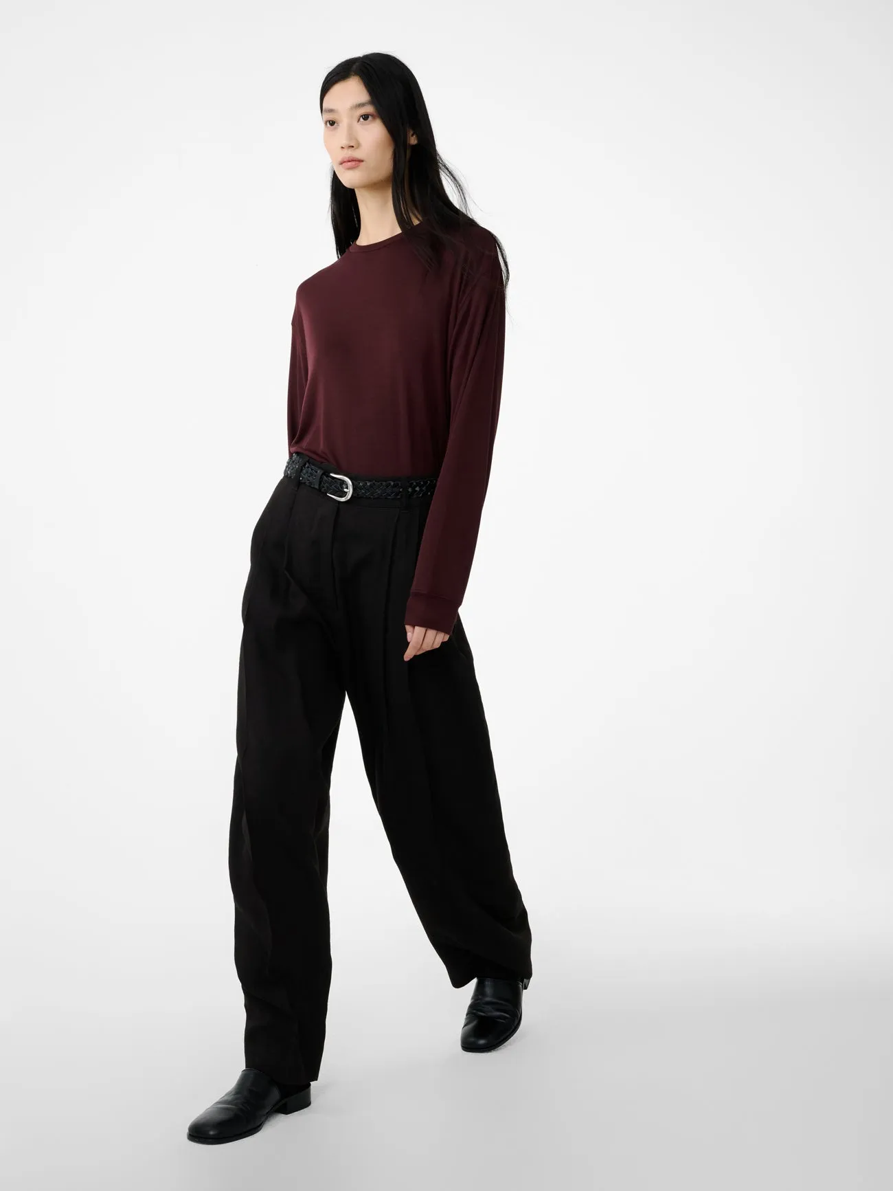 Acuna Pant in Espresso sold by Studio Nicholson product image thumbnail 3