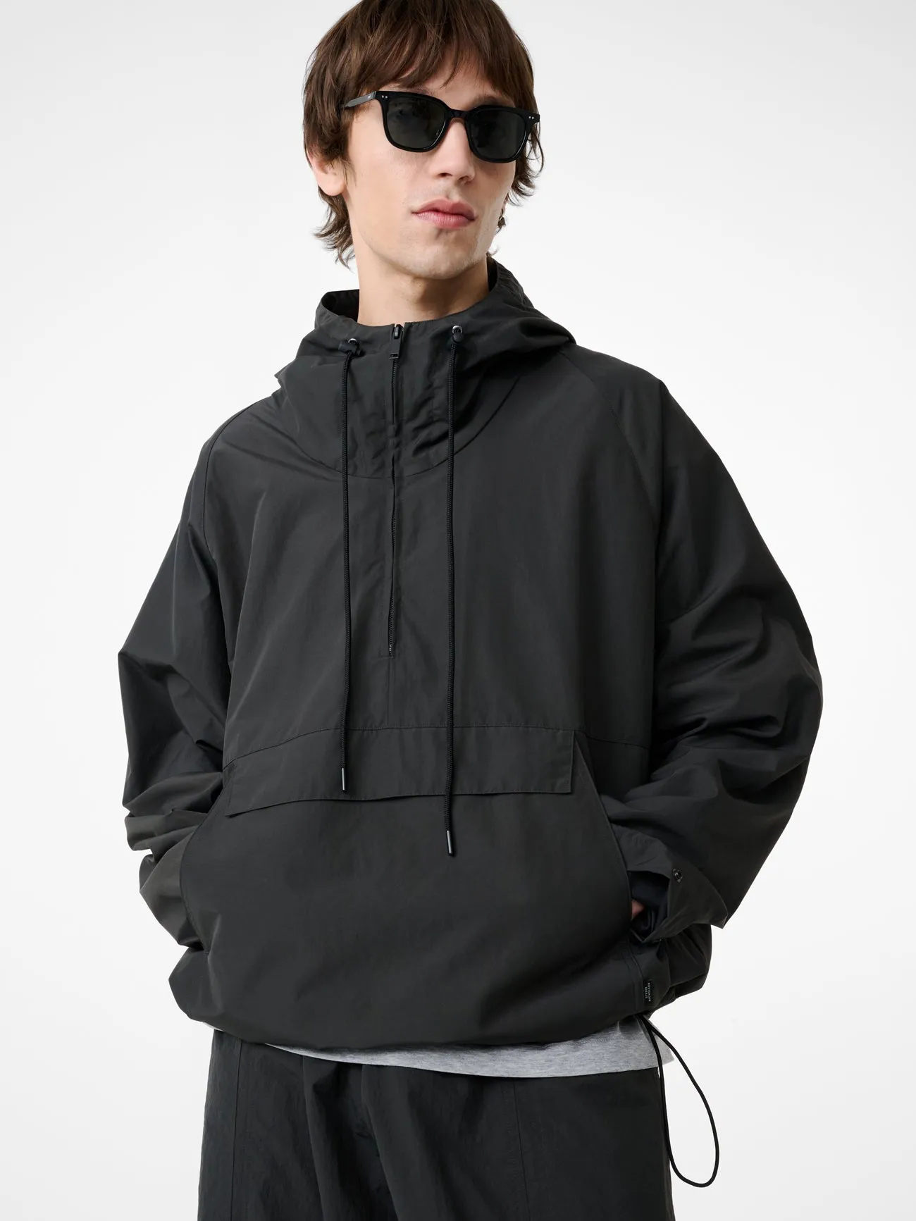 Rault Jacket in Coal sold by Studio Nicholson