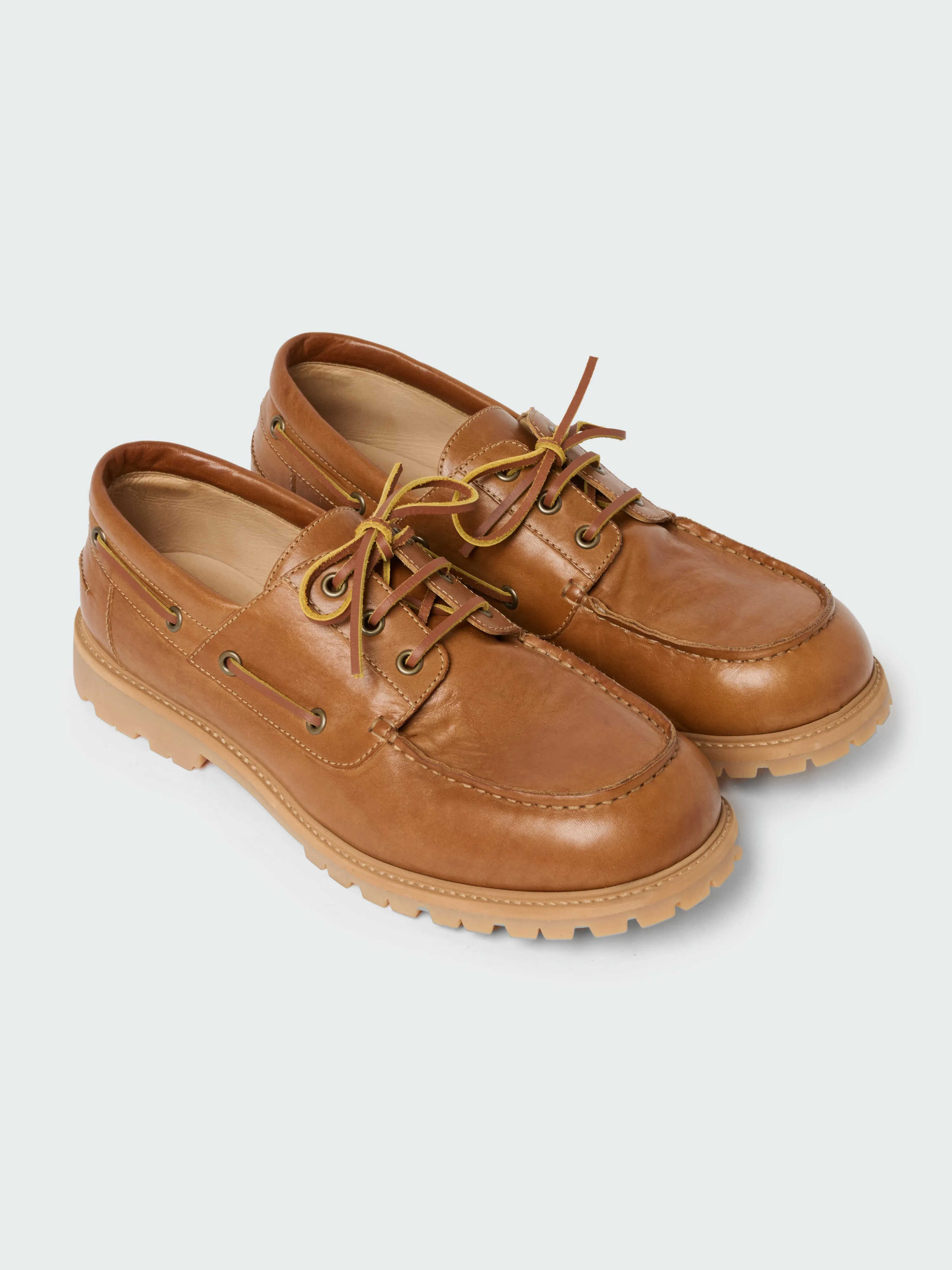 Guston Leather Shoe in Sand sold by Studio Nicholson product image thumbnail 5