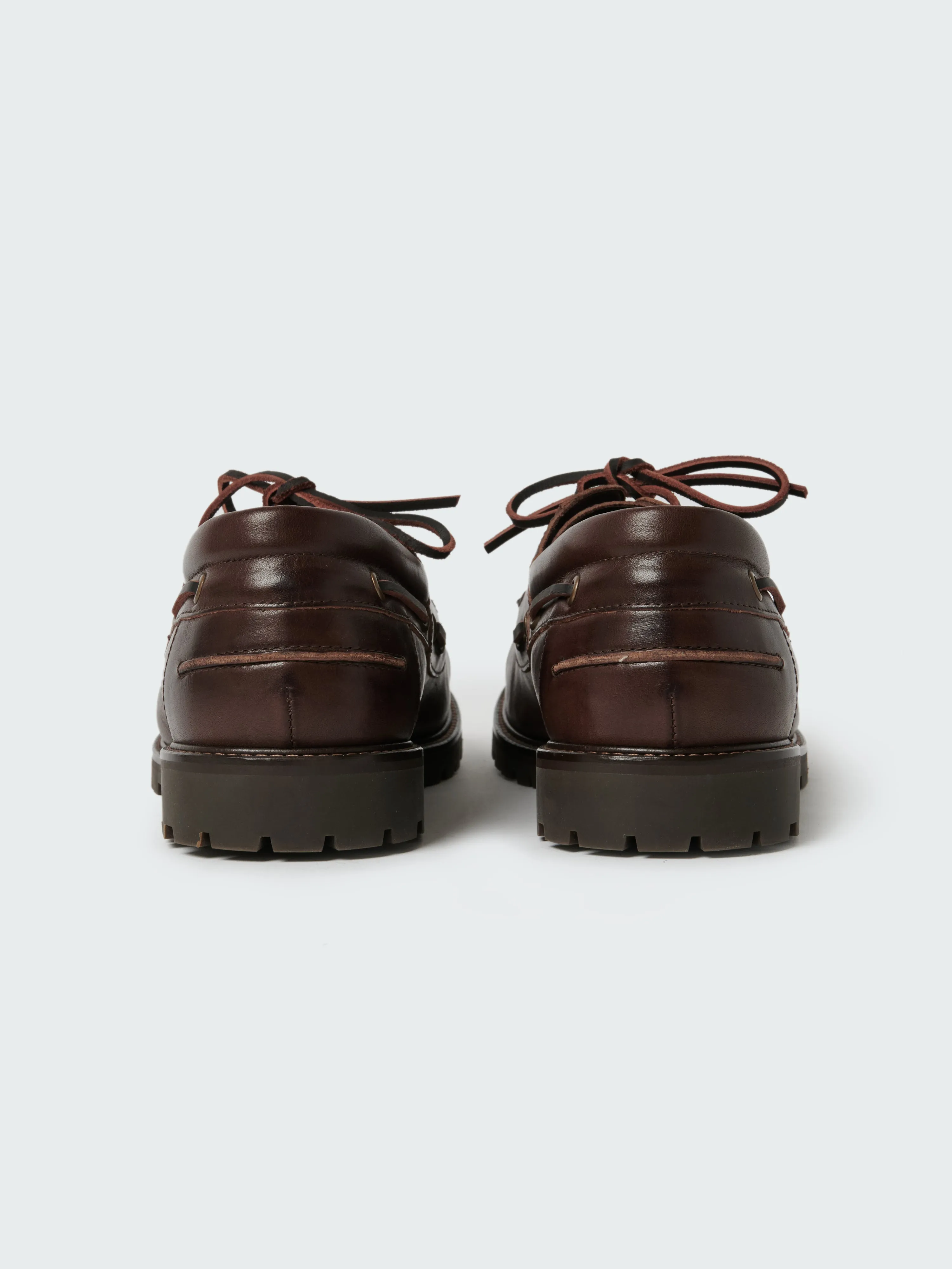 Guston Leather Shoe in Cocoa sold by Studio Nicholson product image thumbnail 3