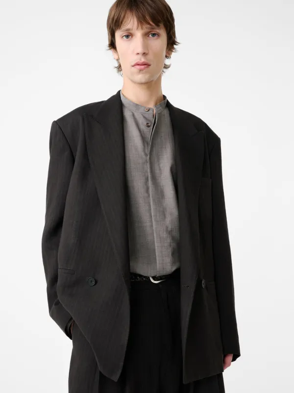 Daburu Jacket in Espresso made by Studio Nicholson