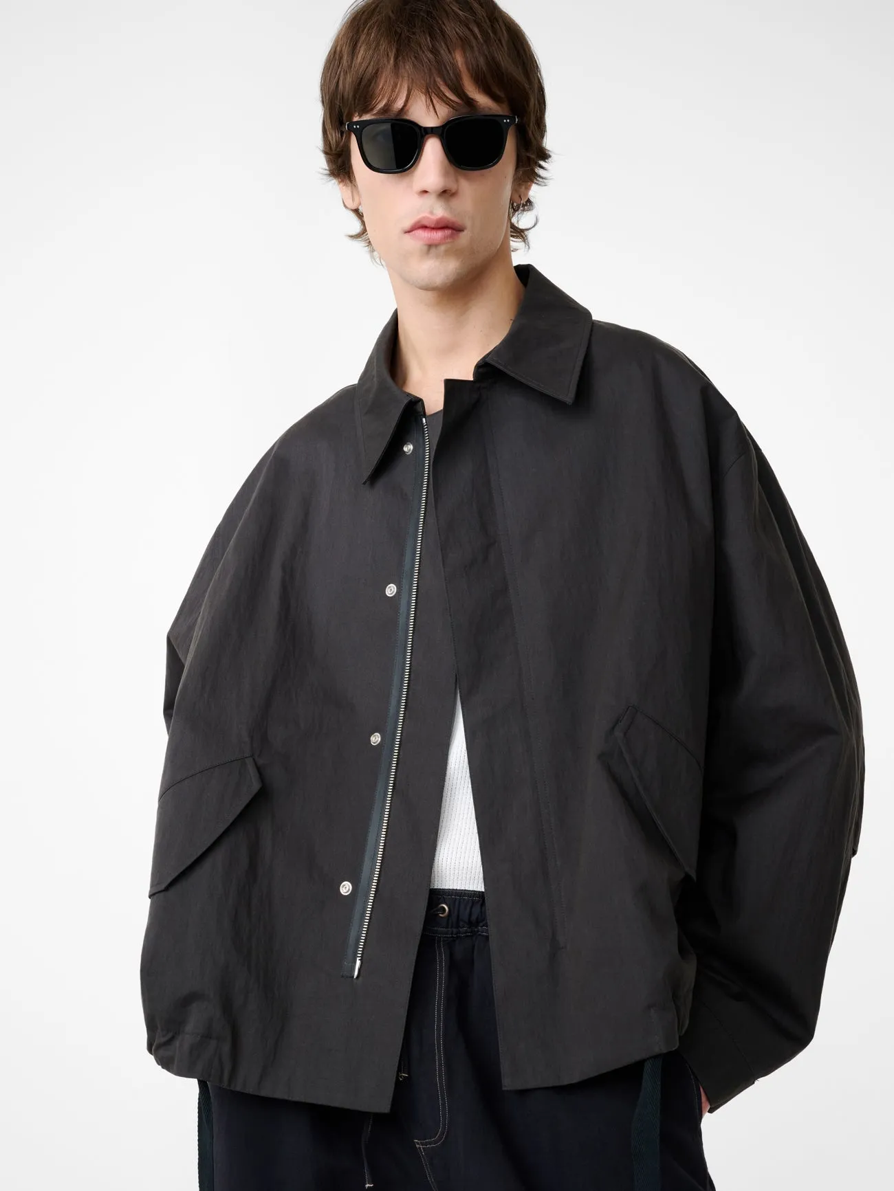 Comba Jacket in Coal sold by Studio Nicholson product image thumbnail 2