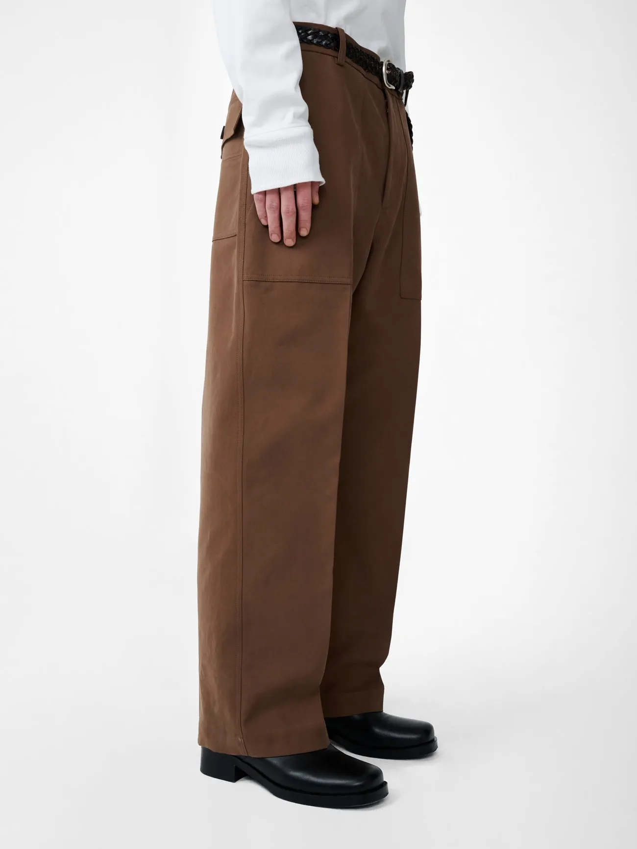 Balos Pant in Capucin sold by Studio Nicholson product image thumbnail 5