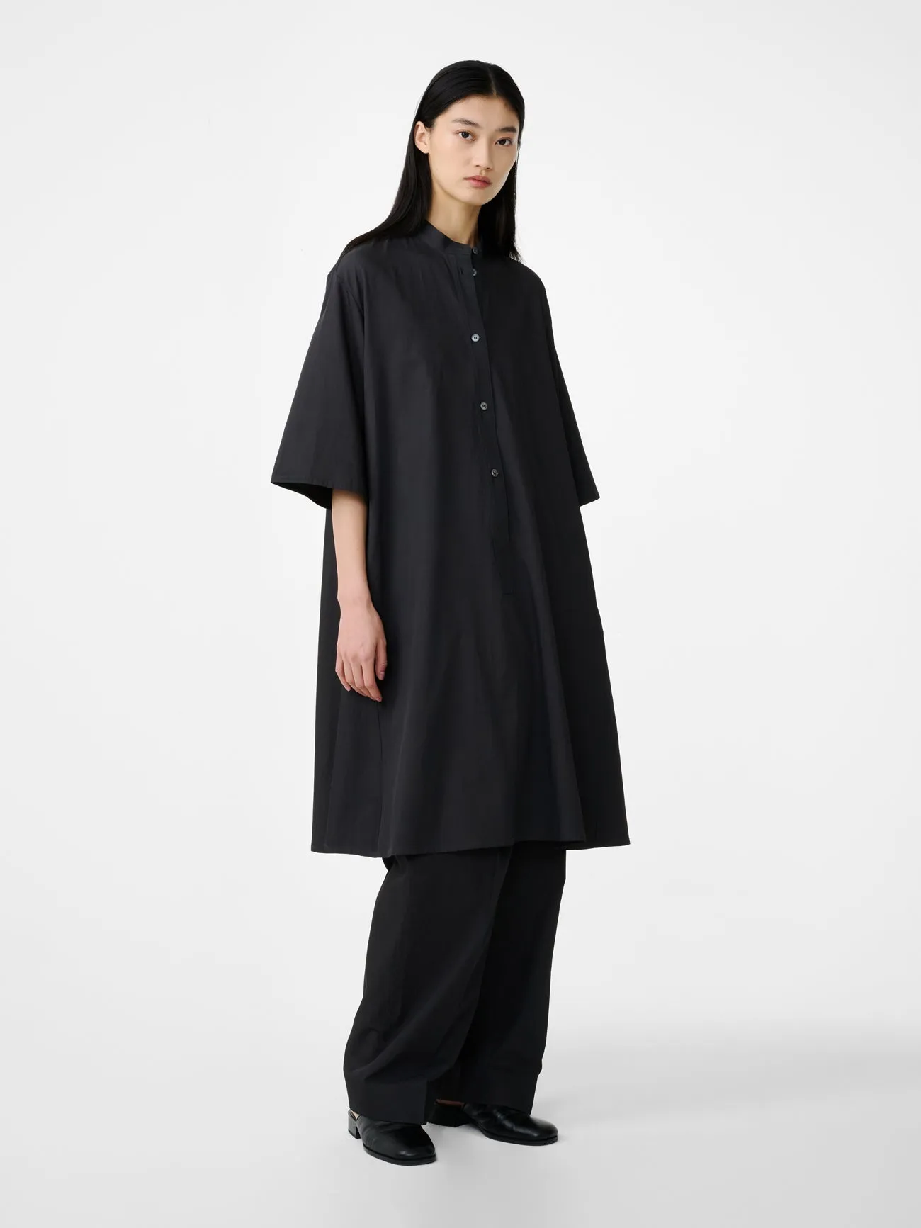 Bloch Dress in Coal sold by Studio Nicholson