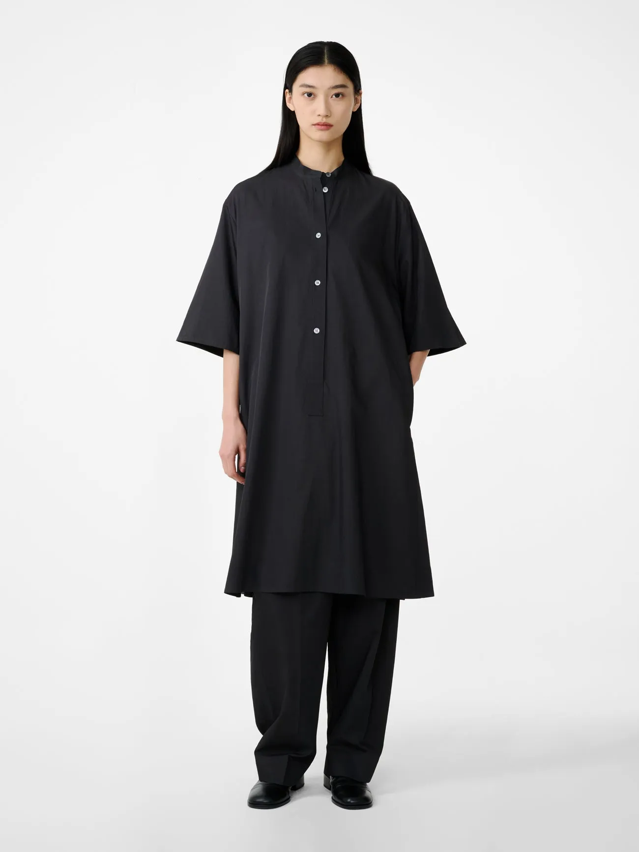 Bloch Dress in Coal sold by Studio Nicholson product image thumbnail 3