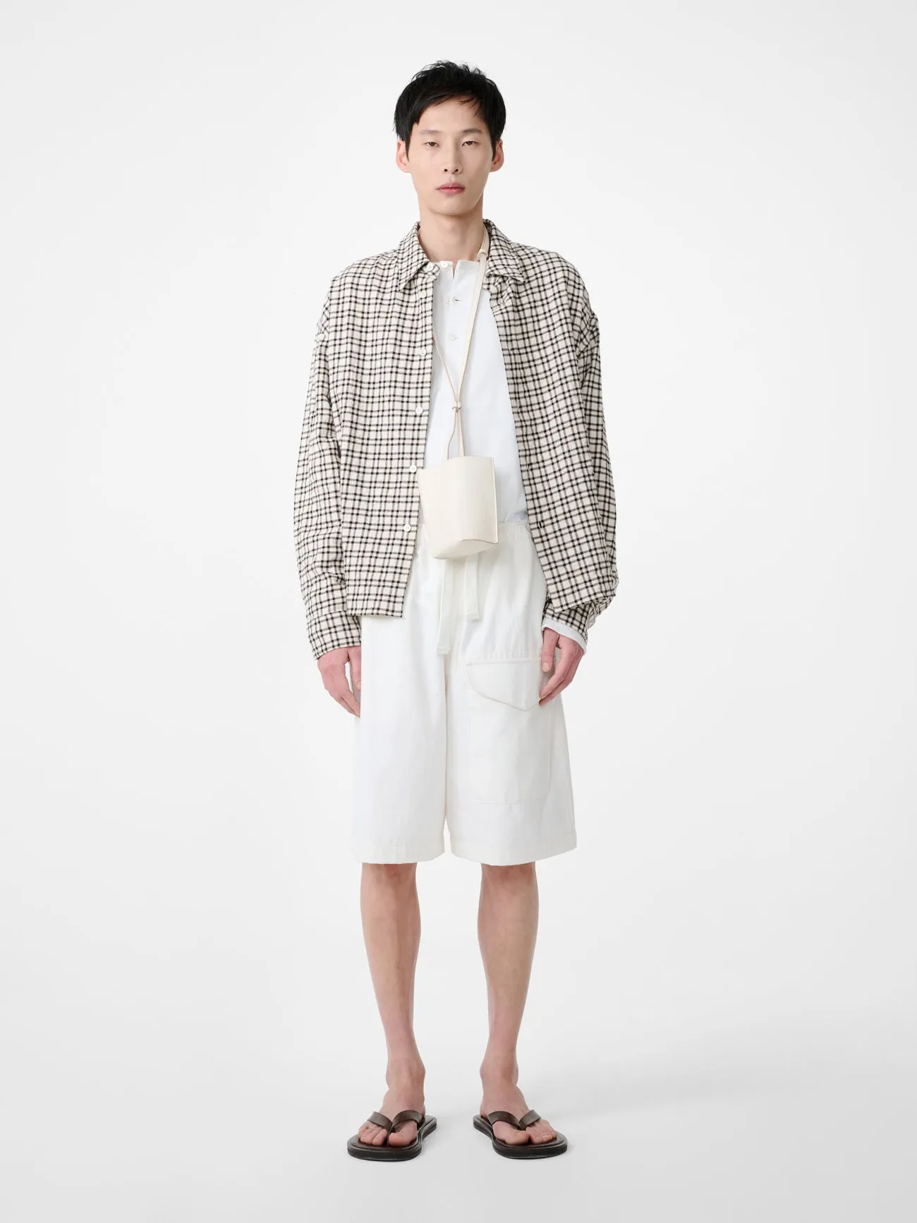 Ikaria Short in Salt sold by Studio Nicholson product image thumbnail 3