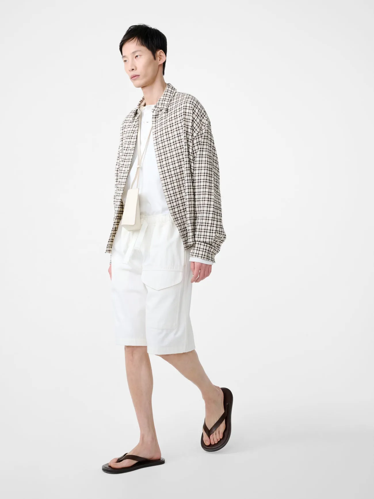 Ikaria Short in Salt sold by Studio Nicholson product image thumbnail 2