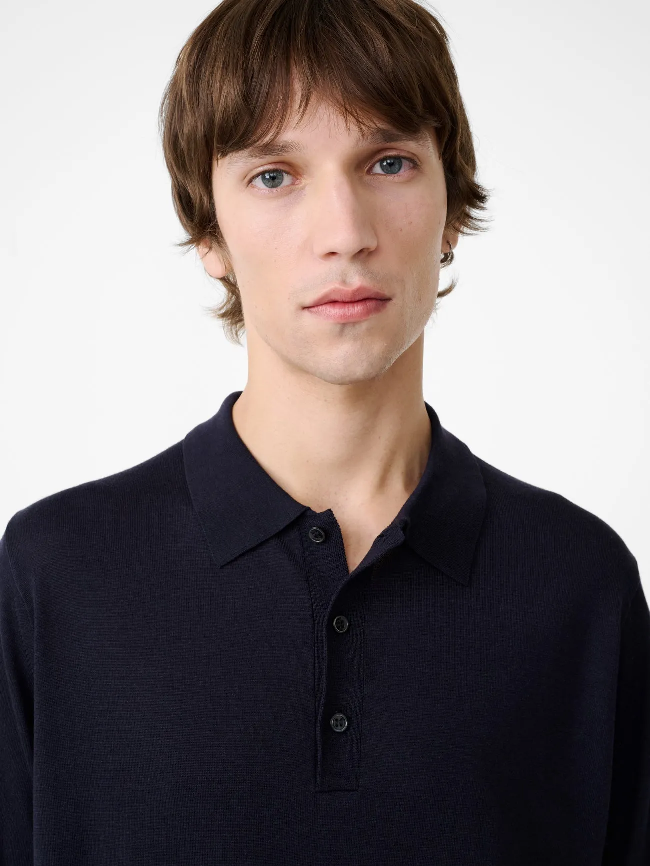 Arieta Knit in Dark Navy sold by Studio Nicholson product image thumbnail 5