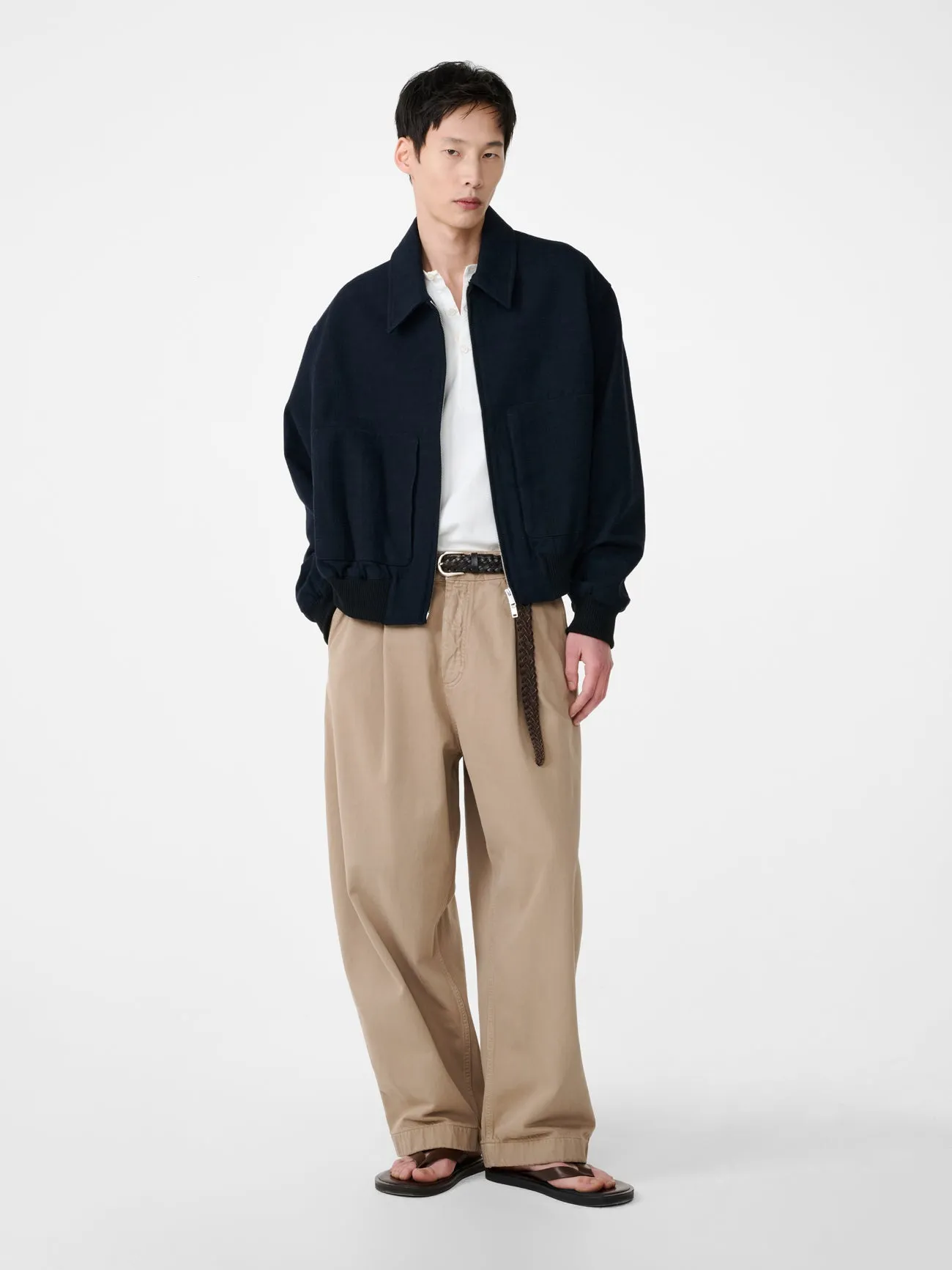 Ares Jacket in Ink sold by Studio Nicholson product image thumbnail 5