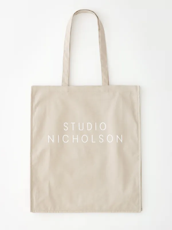 Studio Nicholson Standard Tote Bag in Dove made by Studio Nicholson