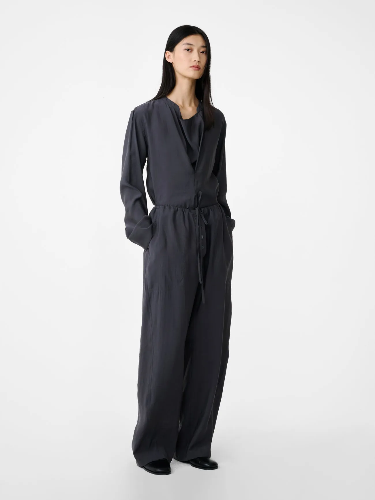 Hera Pant in Coal sold by Studio Nicholson product image thumbnail 3