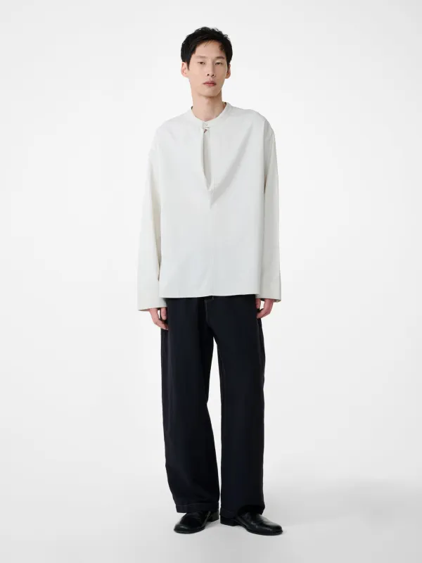 Solis Shirt in Bone made by Studio Nicholson