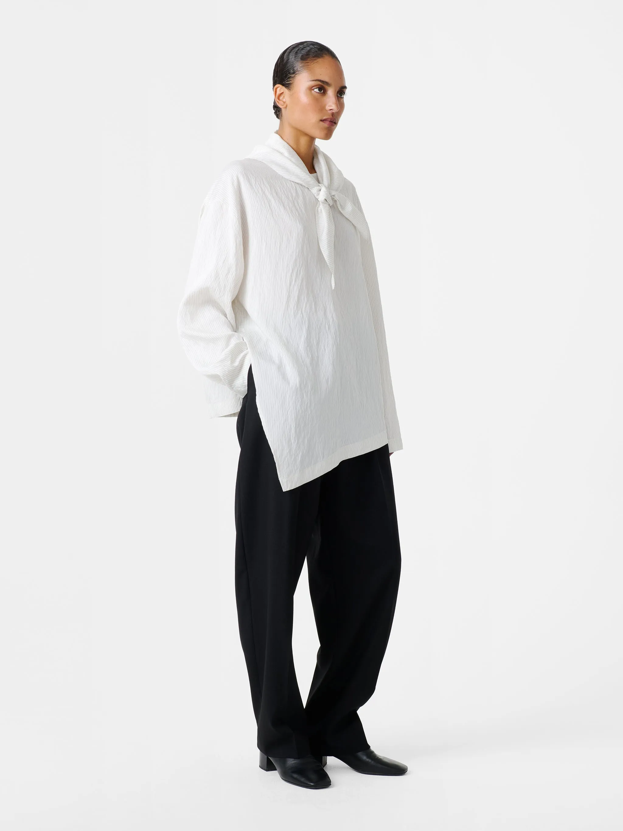 Sperro wool Pant in Black sold by Studio Nicholson product image thumbnail 2
