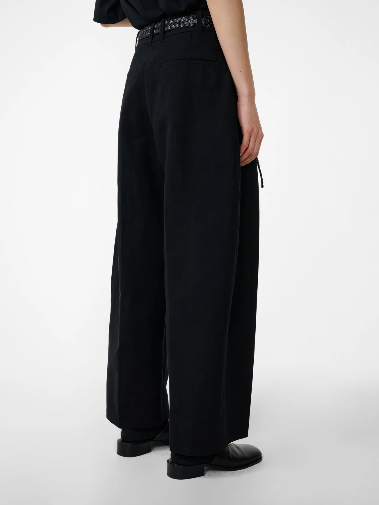 Minos Pant in Black sold by Studio Nicholson product image thumbnail 5