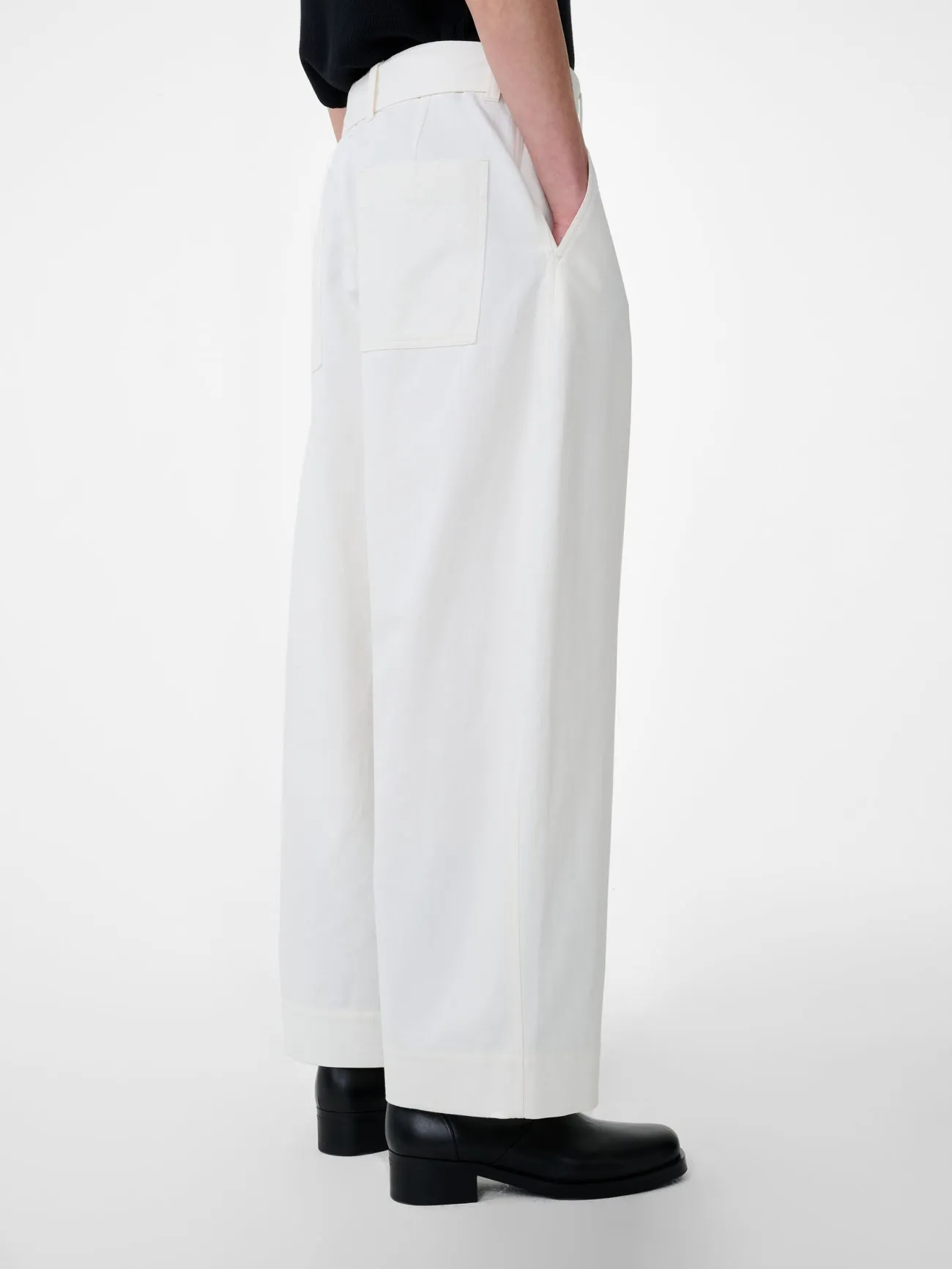 Barr Pant in Salt sold by Studio Nicholson product image thumbnail 5