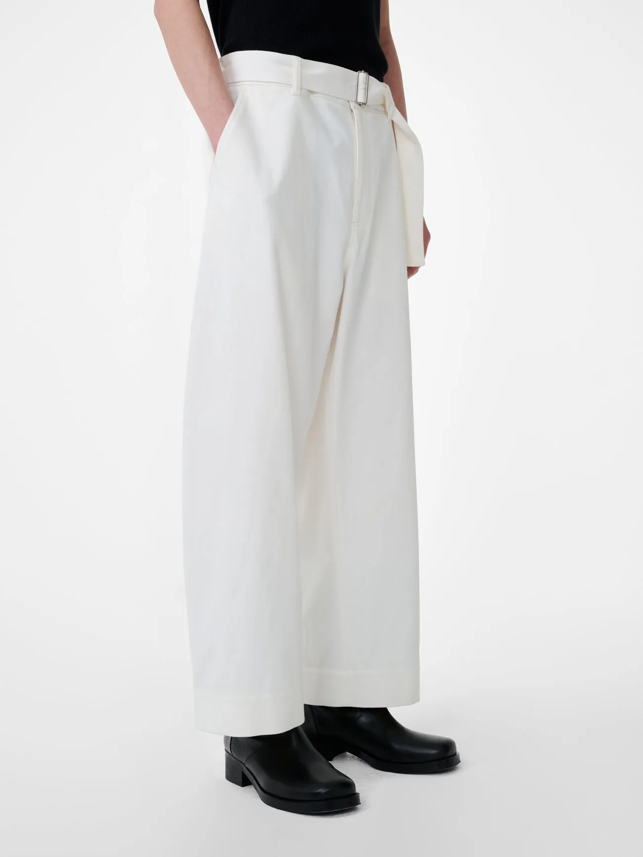 Barr Pant in Salt sold by Studio Nicholson product image thumbnail 4