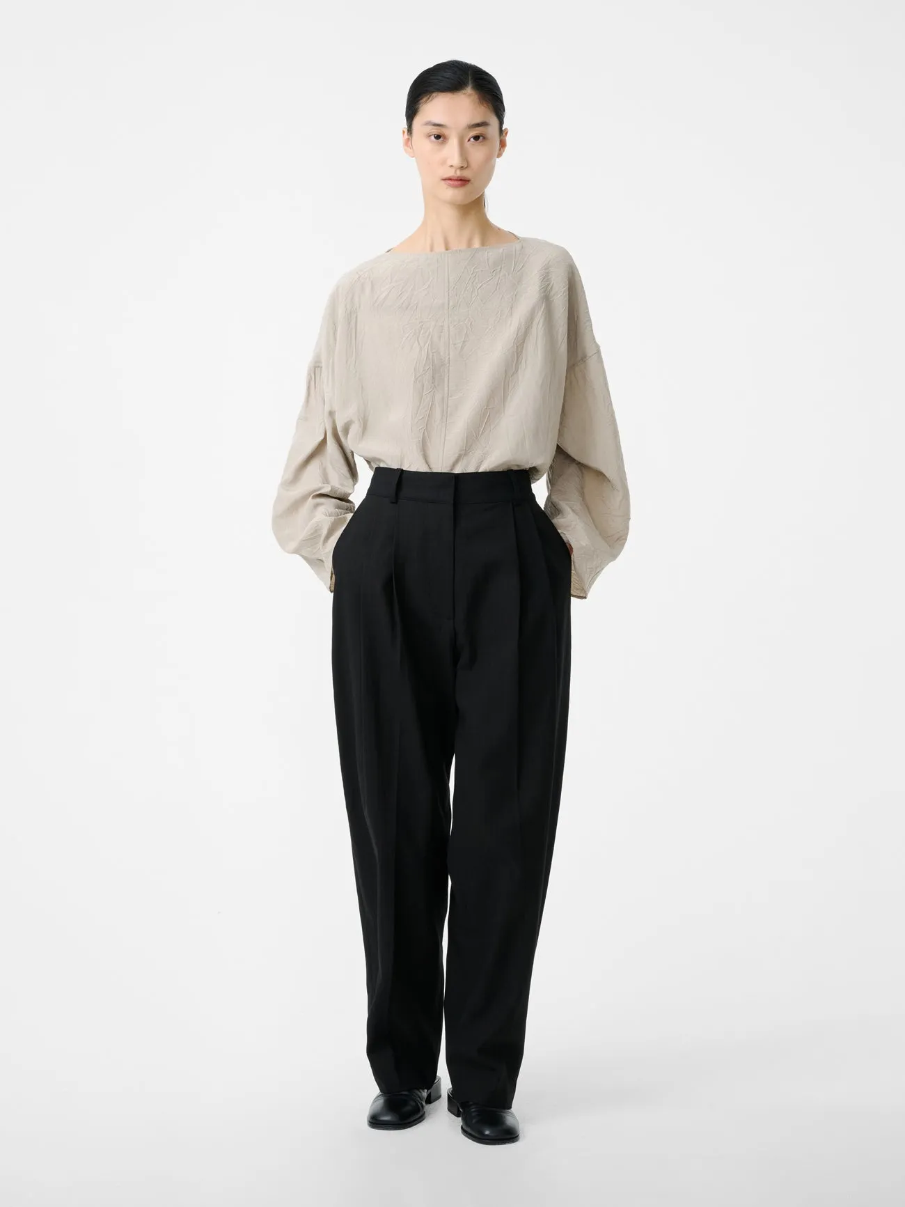 Lau Top in Sable sold by Studio Nicholson product image thumbnail 3