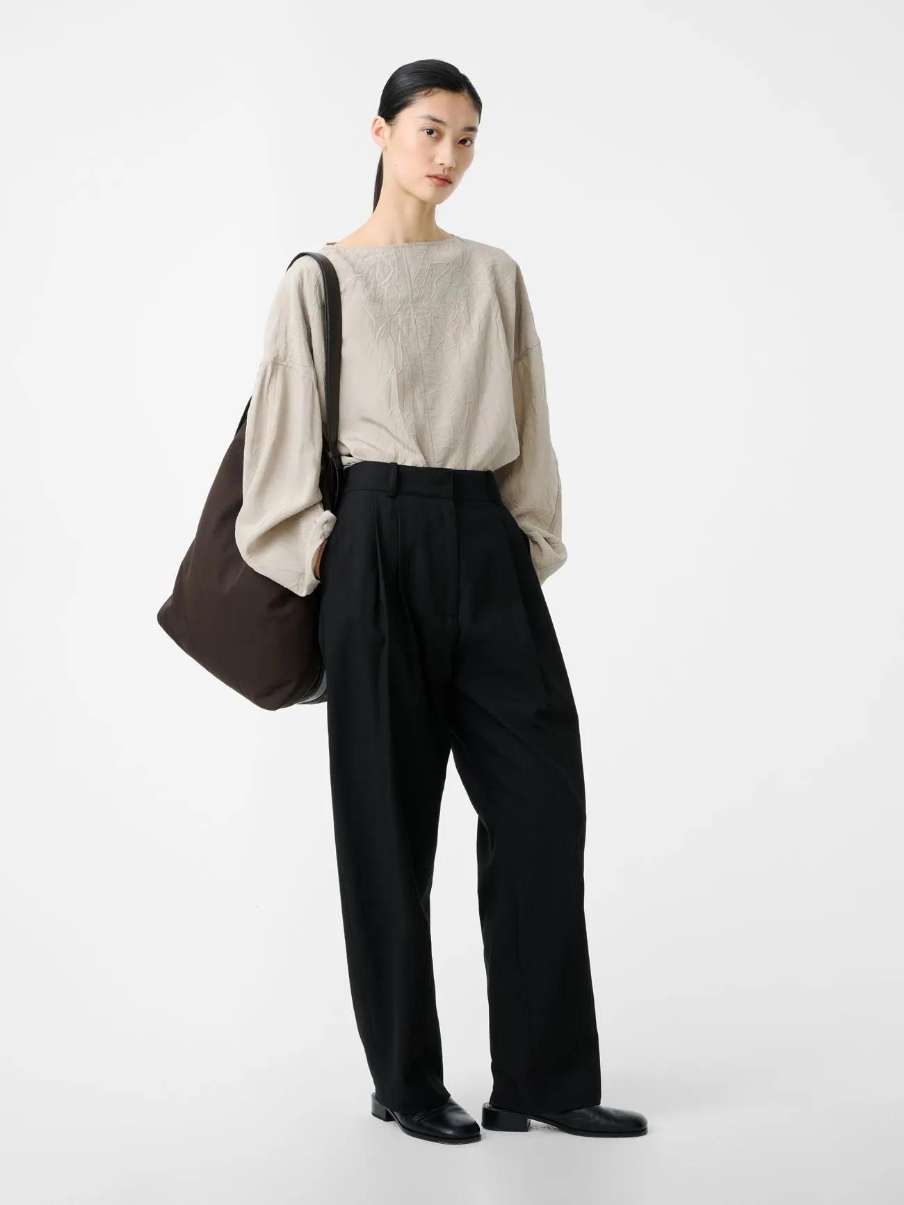 Lau Top in Sable sold by Studio Nicholson product image thumbnail 2