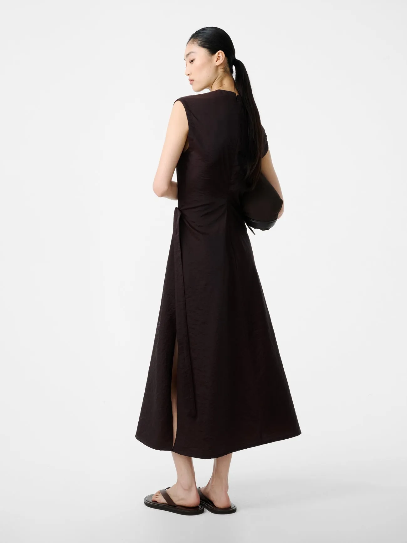 Verve Dress in Cocoa sold by Studio Nicholson product image thumbnail 2