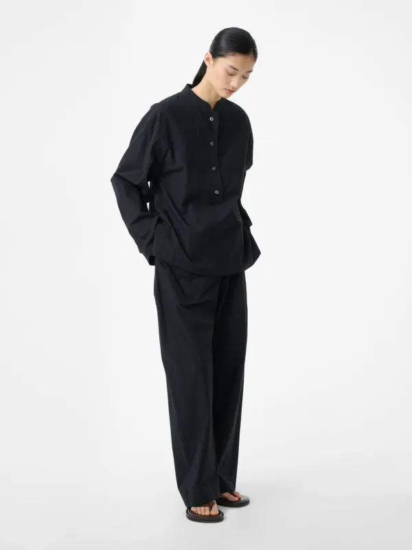 Vega Shirt in Black made by Studio Nicholson
