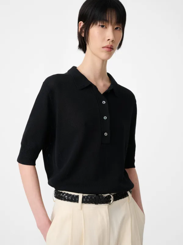 Tolsa Knit in Black made by Studio Nicholson