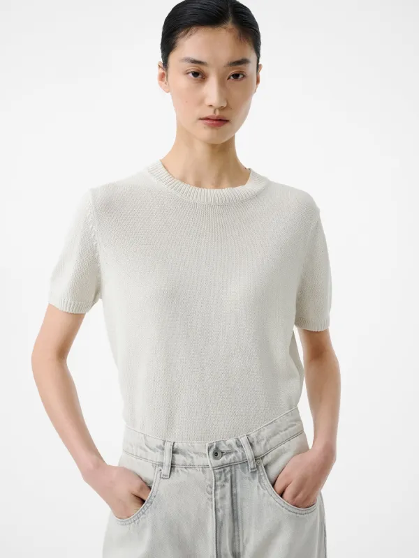 Seren Knit in Ice made by Studio Nicholson