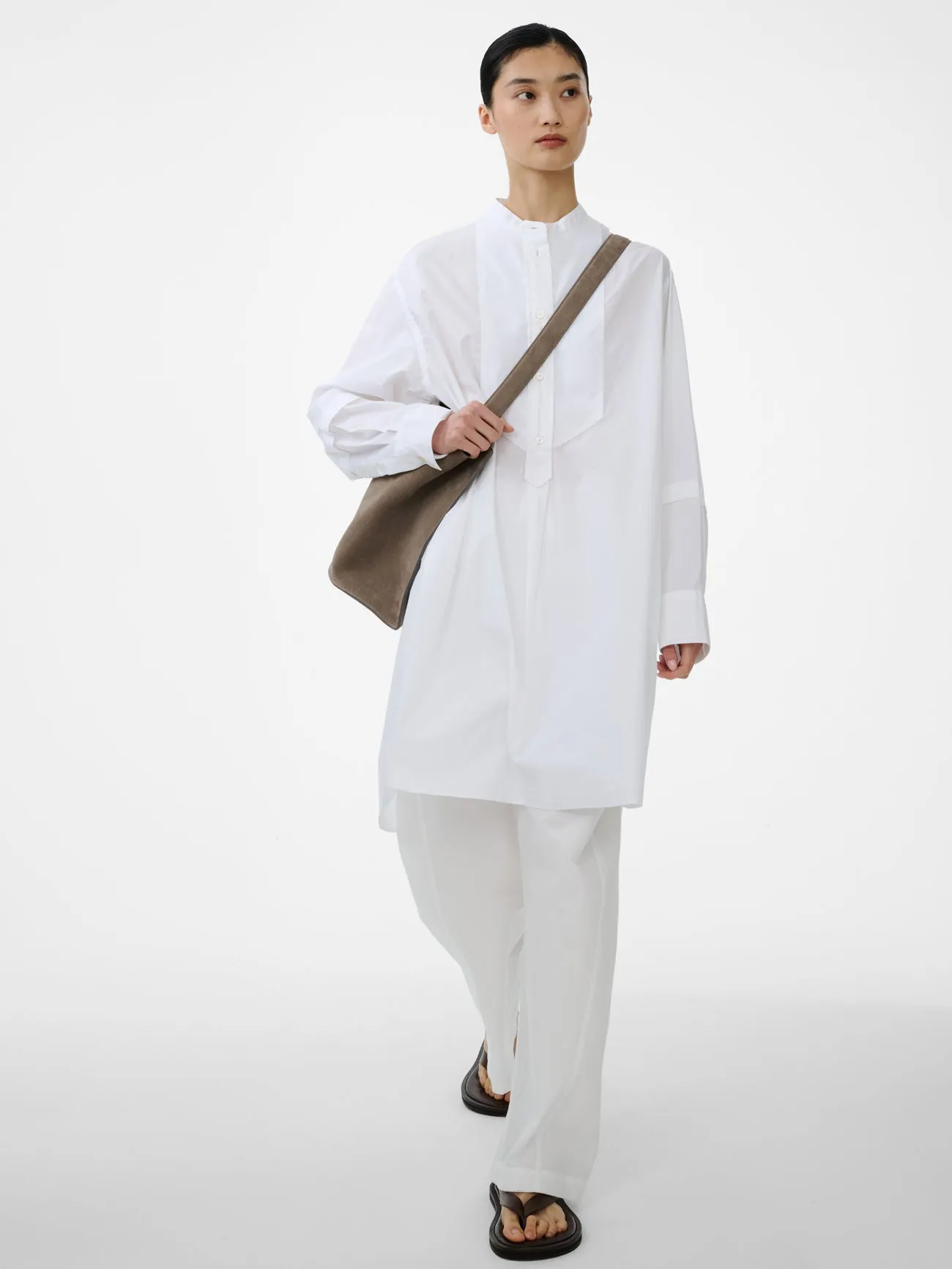 Lalon Dress in White sold by Studio Nicholson product image thumbnail 4
