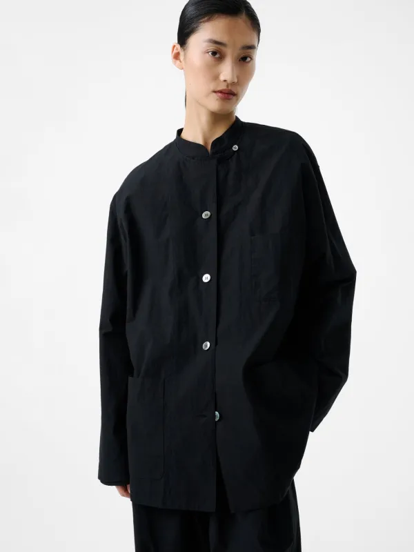 Hadar Jacket in Black made by Studio Nicholson