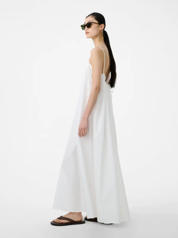Achille Dress in Optic White made by Studio Nicholson