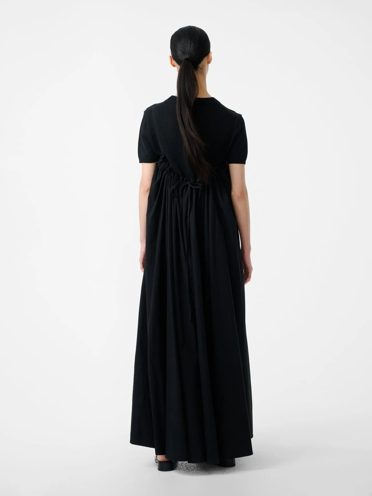 Achille Dress in Black sold by Studio Nicholson product image thumbnail 5
