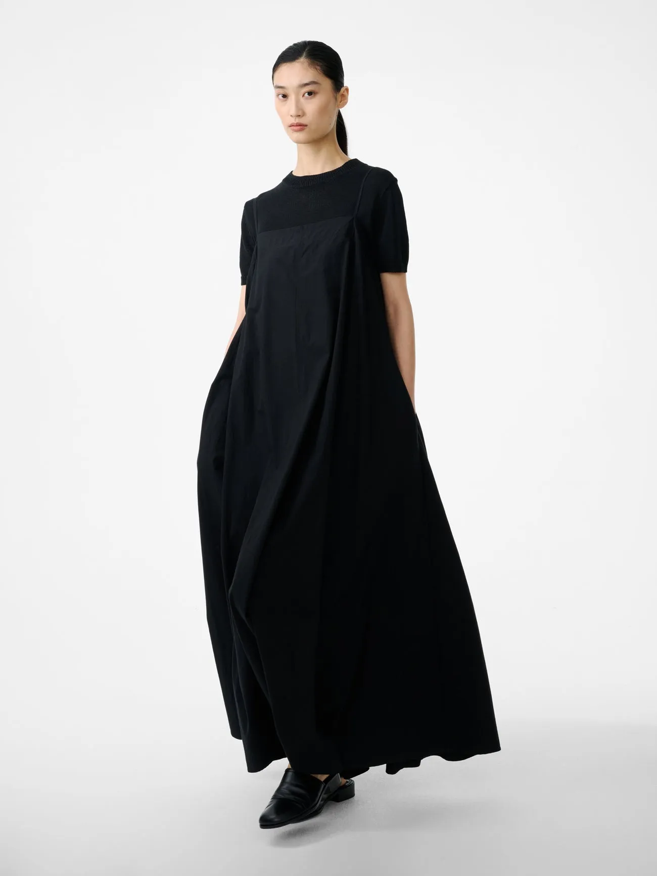 Achille Dress in Black sold by Studio Nicholson product image thumbnail 4