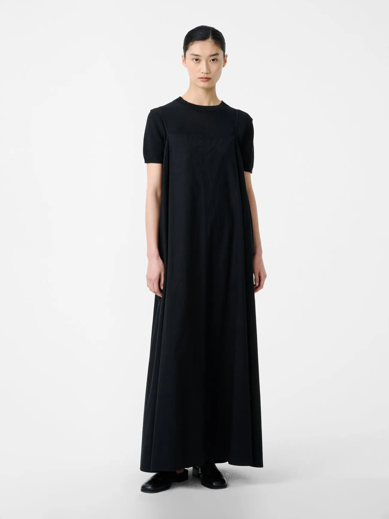 Achille Dress in Black sold by Studio Nicholson