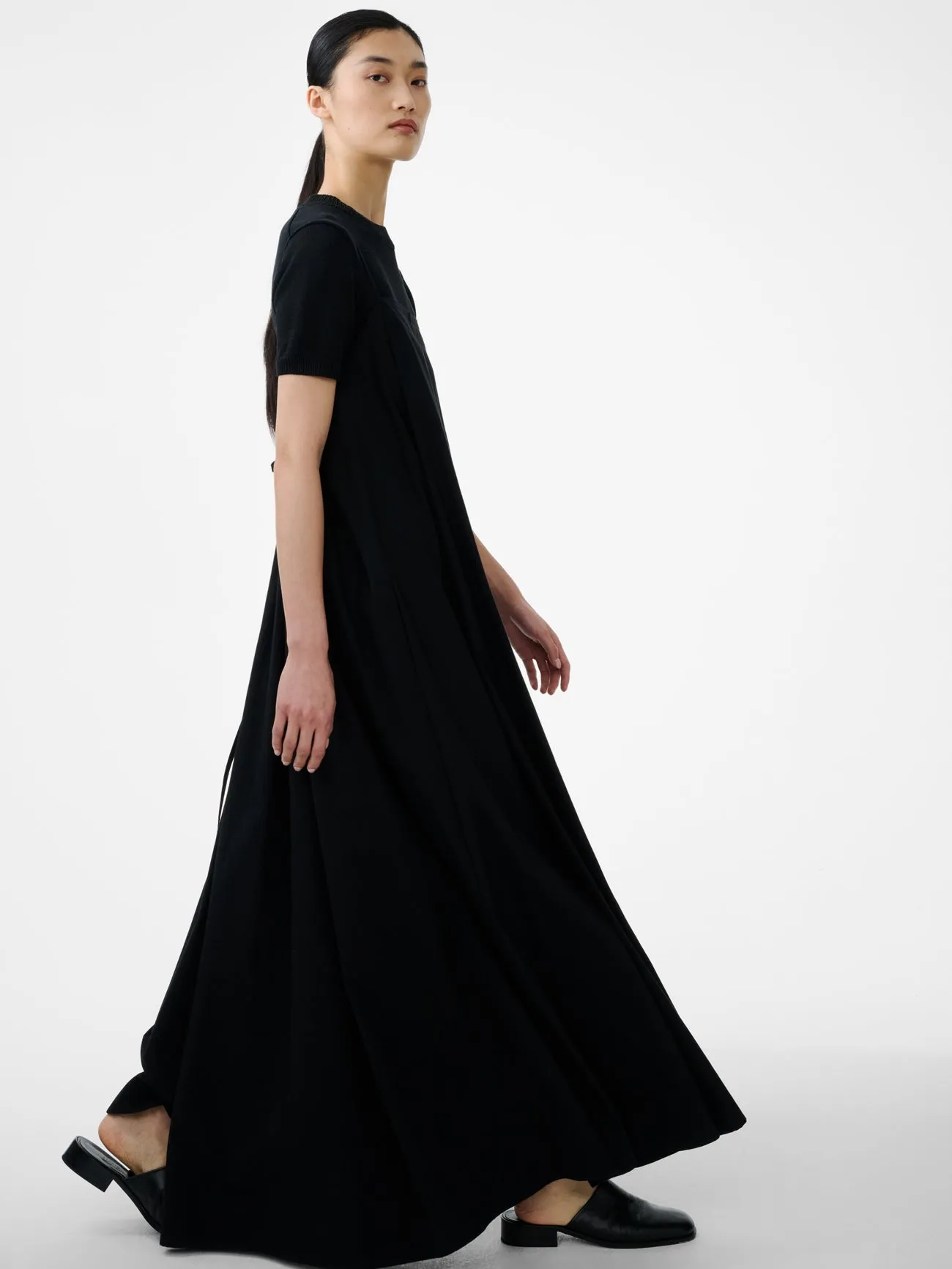 Achille Dress in Black sold by Studio Nicholson product image thumbnail 3