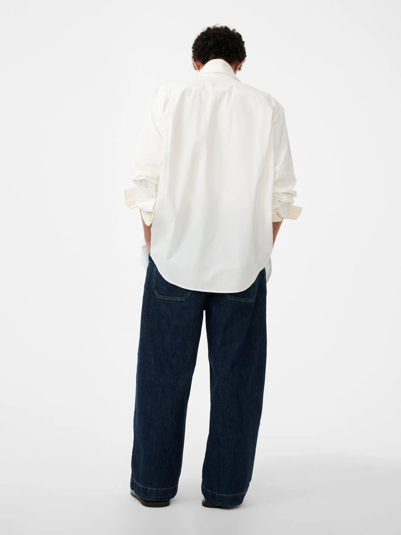 View Shirt in Optic White sold by Studio Nicholson product image thumbnail 5