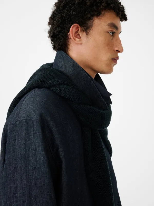 Nopi Jacket in Indigo made by Studio Nicholson