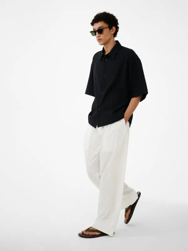 Line Pant in Optic White sold by Studio Nicholson