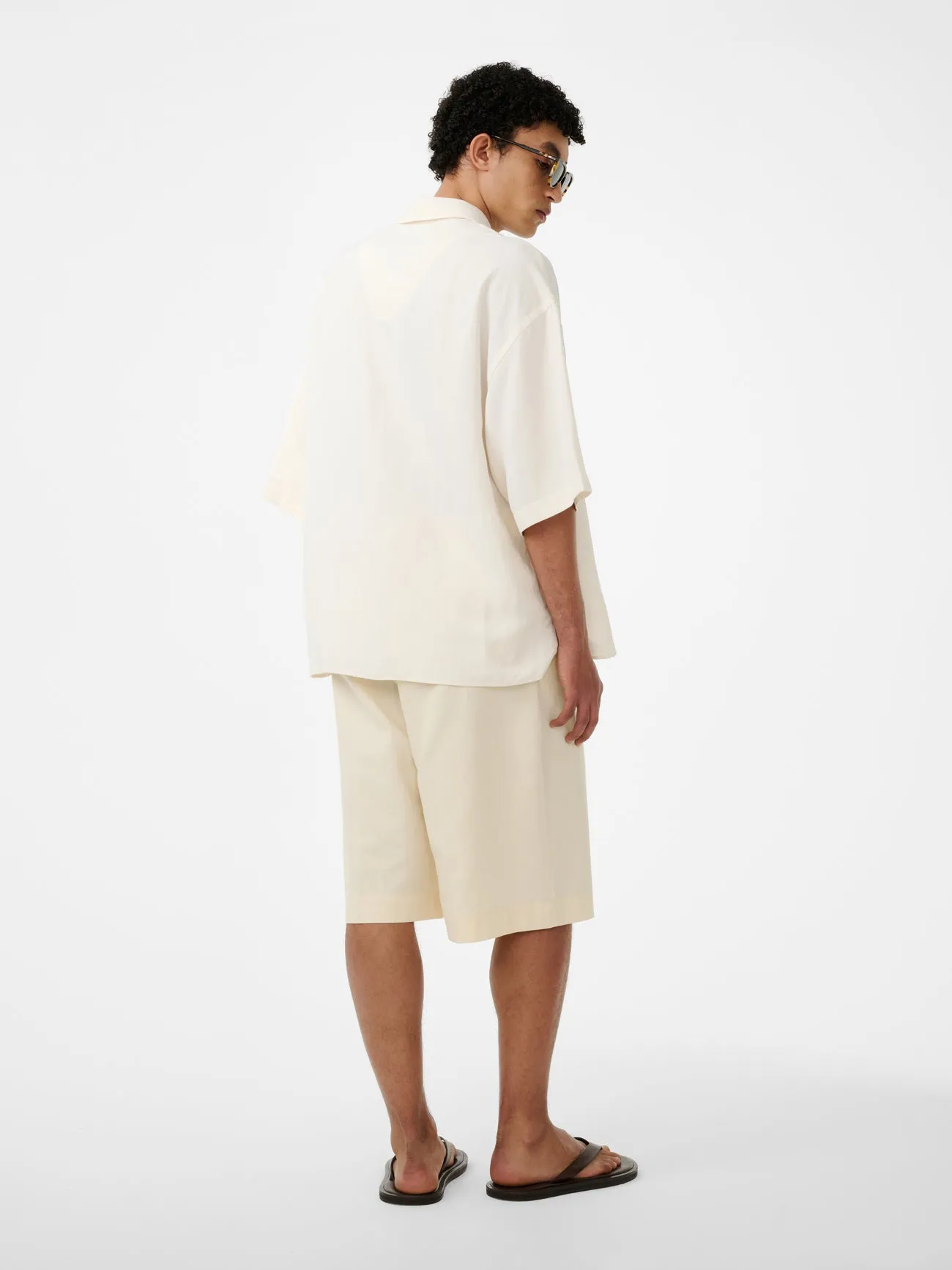Lemmer Shirt in Chalk sold by Studio Nicholson product image thumbnail 4